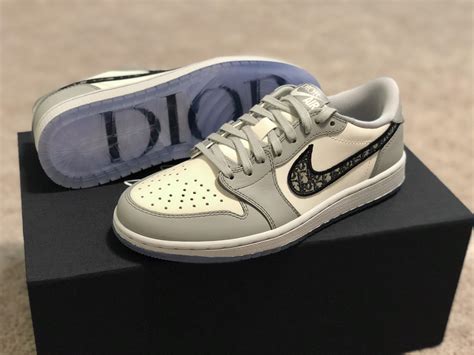 christian dior nike sneakers|dior jordan 1 low price.